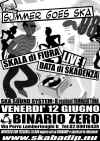 La locandina del Summer Goes Ska 98 volume 1 fatta da Lele